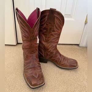 Ariat Brown Western Leather Boots